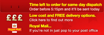 Call us now on 01268 574170 to order