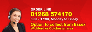 Call us now on 01268 574170 to order