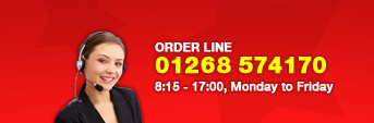 Call us now on 01268 574170 to order